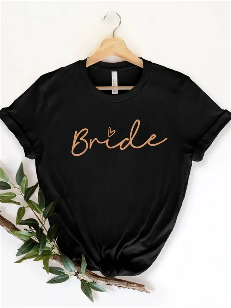 

Camisetas del equipo de flores Bride To Be Squad para mujer, camisetas EVJF para despedida de soltera, camisetas para mujer de b