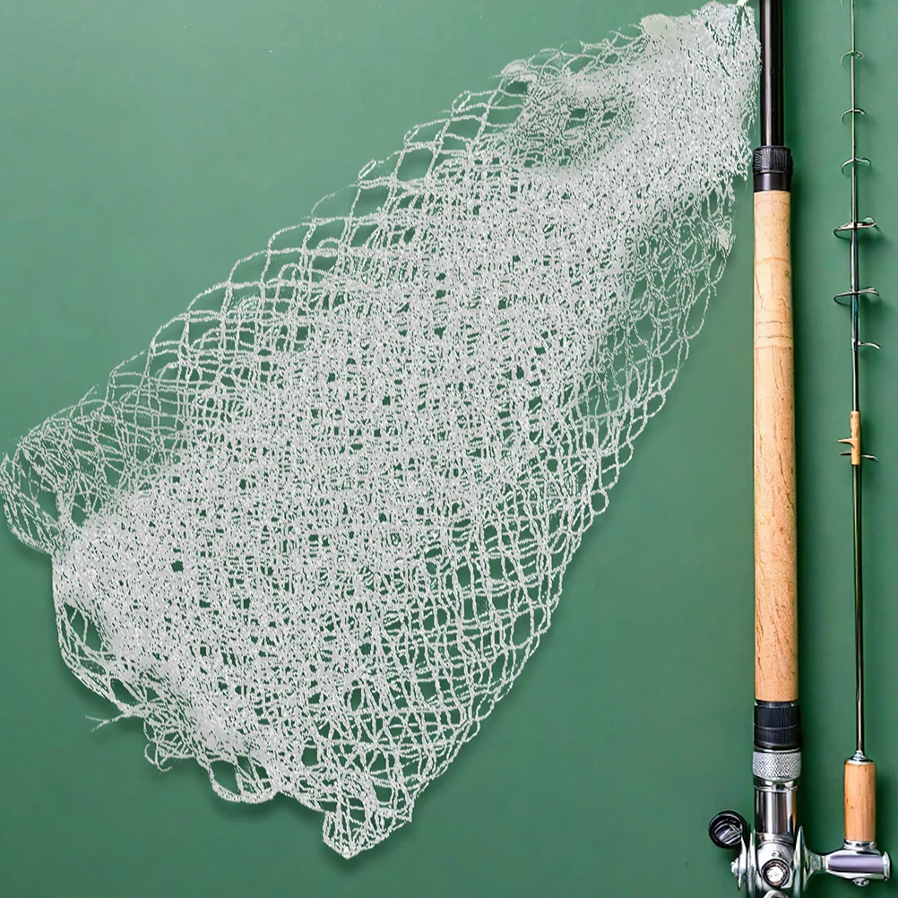

Replacement For Rod Cast Bait Trap Mesh Strong Durable Safe Angler Replacement Fishing Net Fishing Mesh Net For Angler