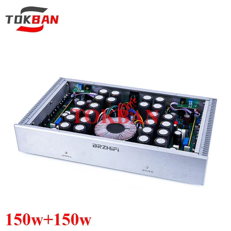 Tokban BR933 Amplificatore di potenza 150w * 2 Classe AB ad alta potenza Supporto amplificatore audio XLR HIFI bilanciato