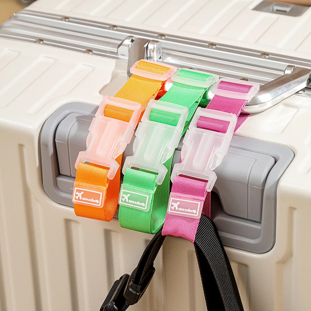 1/3pcs Travel Luggage Carrying Clip Straps Luggage Fixed Hanging Strap for Airport Suitcase Bag Straps for Luggage Accessories