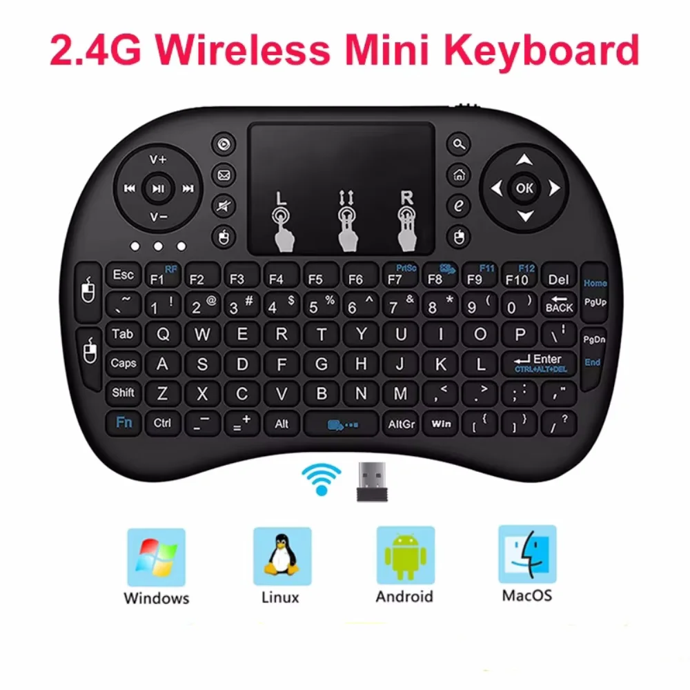 I8 Mini Wireless Ke… - image