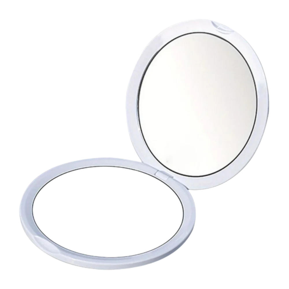 10-50x Magnification Folding Magnifying Makeup Mirror Double Sided Stylish Appearance Portable Mini Makeup Mirror