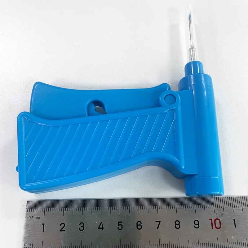 1.4*8mm/2.12*12mm Chip Needle Implant Glass Tag Rfid Dog Reusable Needle Injector ID Microchip Animal Syringe For Vet Pets Horse