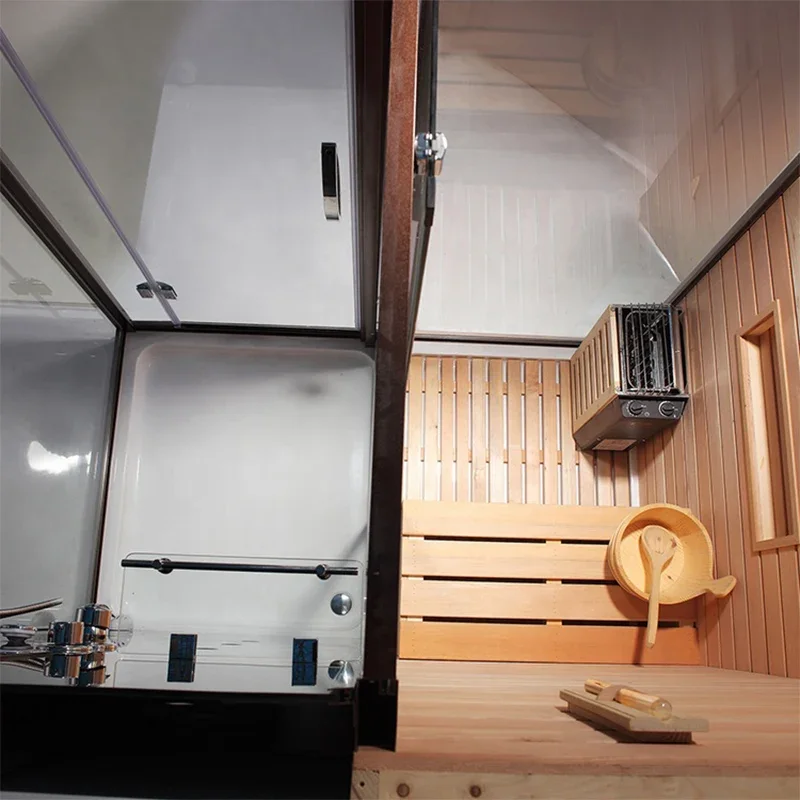 

z Steam cabin sauna