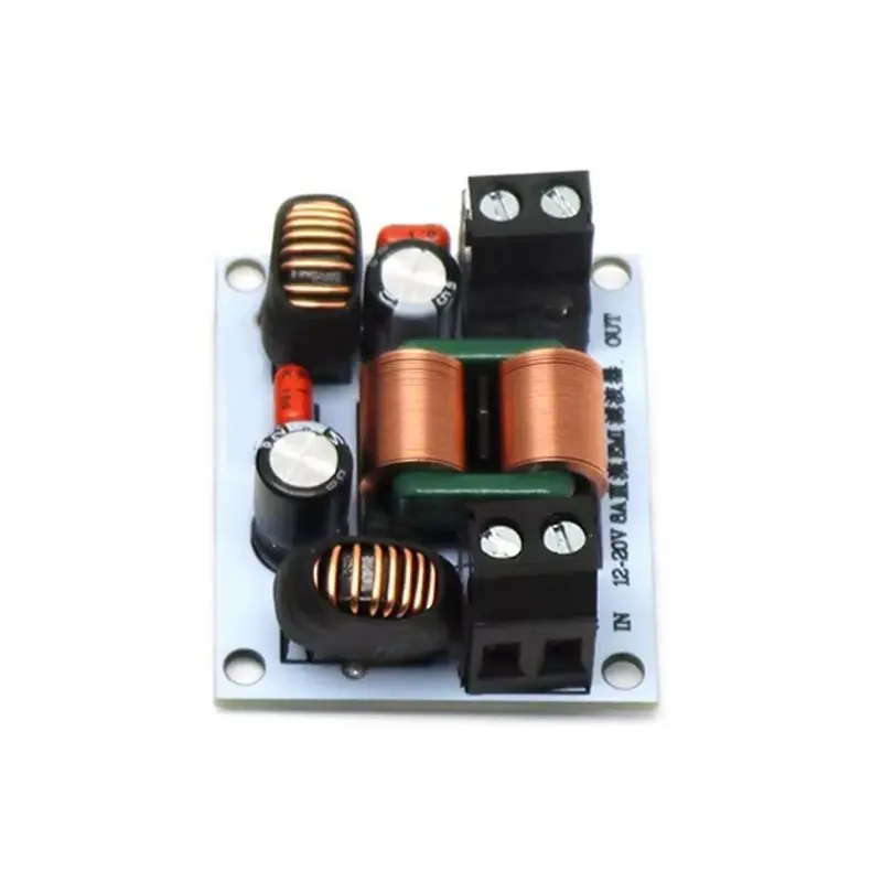 A86P-8A سيارة الصوت مرشح الطاقة تيار مستمر LC EMI تصفية EMC تنقية إمدادات الطاقة مكبر للصوت الموسيقى عالية التردد تصفية الضوضاء #4