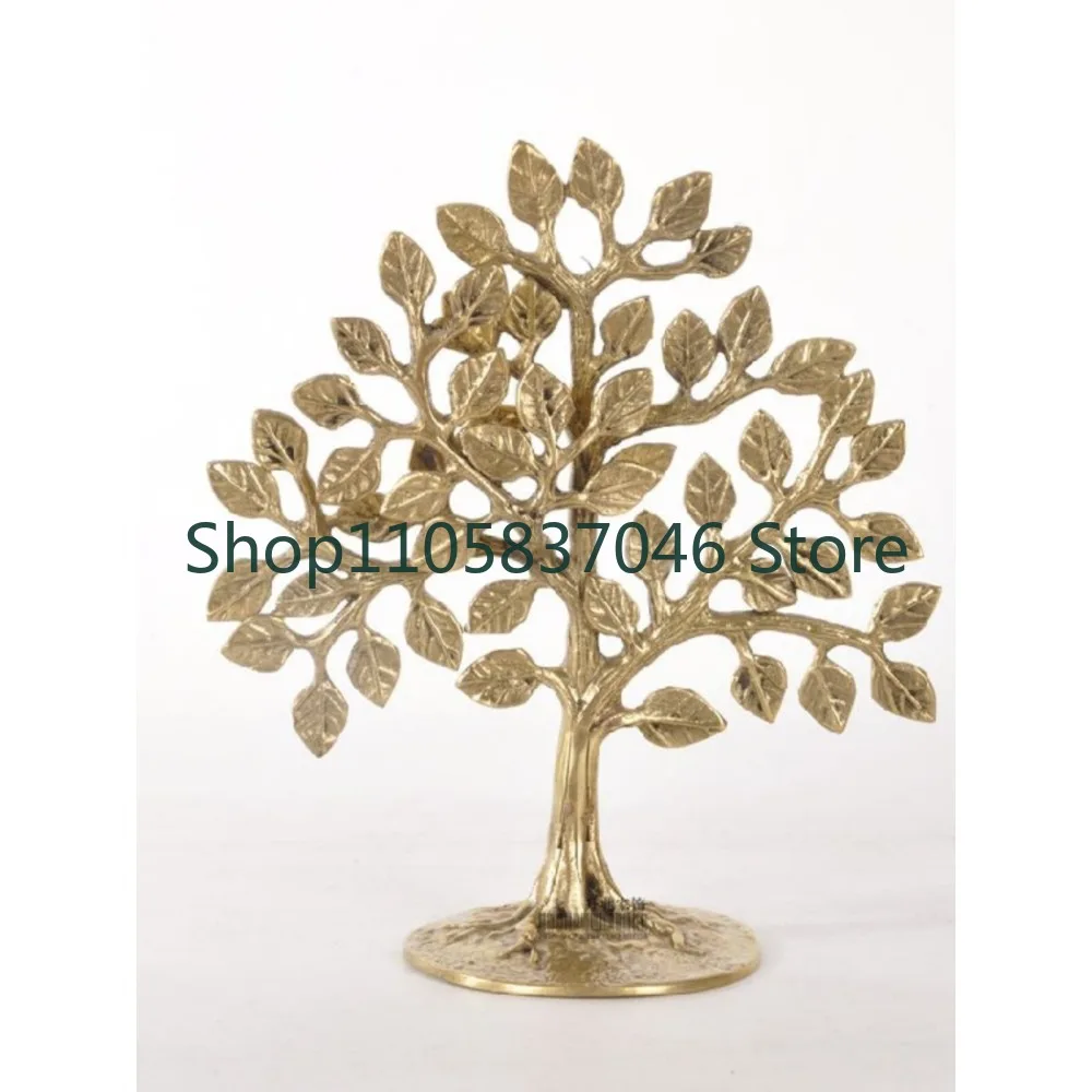 Handmade Wealth Attraction, Money Making Tree, American Retro Living Room, Entrance, TV Cabinet, Home Furnishings