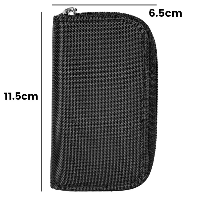 SD Card Holder Case Portable 22 Slots Memory Card Bag for SD SDHC MMC Micro SD Water-Resistant Carrying Box Keeper Protector