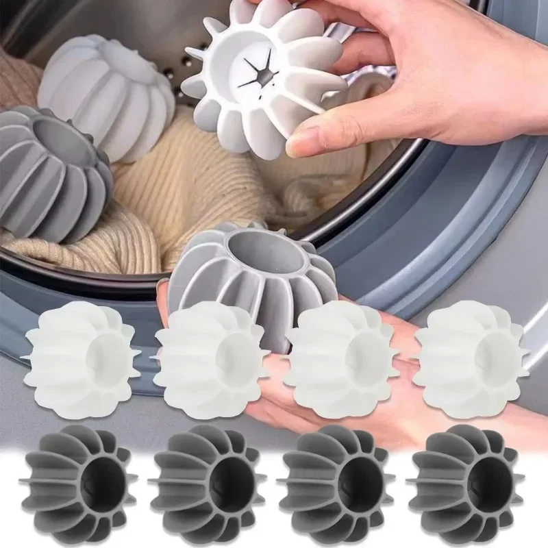 

Laundry Ball Reusable Clothes Hair Cleaning Tool Pet Hair Remover Washing Machine Cat Hair Catcher Laundry Ball