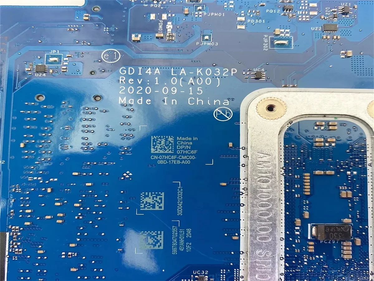 

X9TX0 0X9TX0 для VOSTRO 3400 3500 INSPIRON 15, материнская плата для ноутбука i3-1115G4