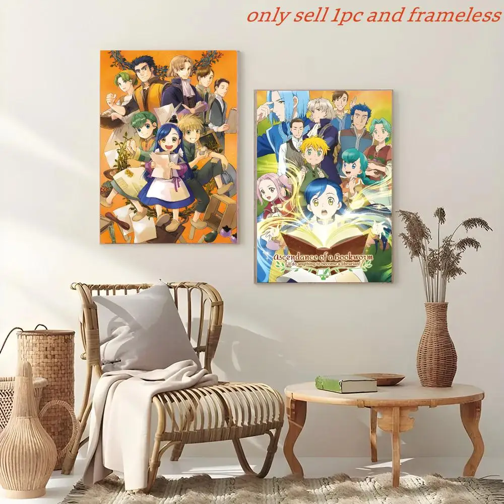 Ascendance Of A B-Bookworm Anime Poster Painting And Print Wall Art Picture For Home Room Decor Gifts