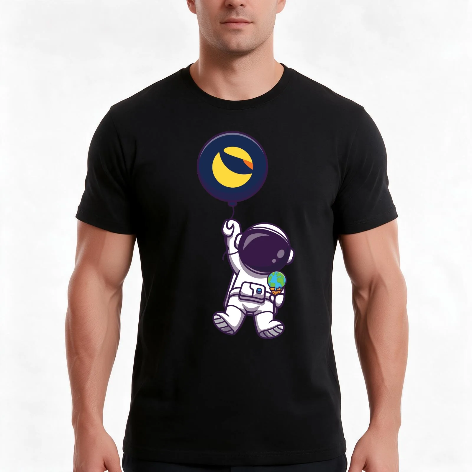 Keep Holding Terra Classic LUNC crypto coin T-Shirt Summer Casual Cotton Tee Oversized Streetwear Tops Vintage Graphic Print
