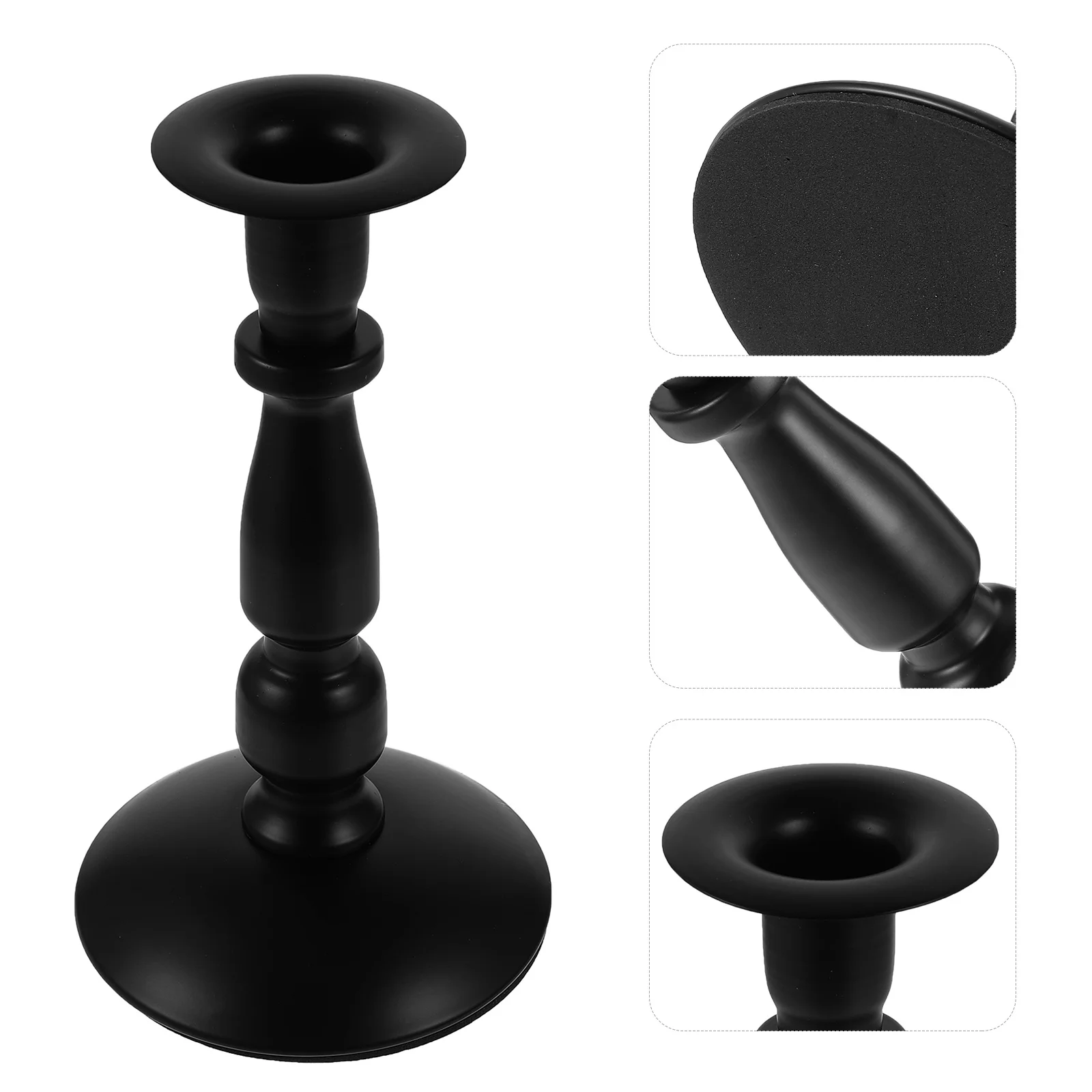 

Metal Holder Delicate Iron Candlestick Holder Romantic Wedding Table Decor Taper Stand Centerpiece Home Party