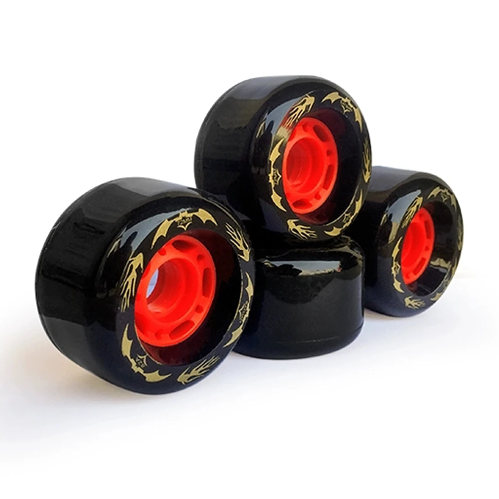 72*44mm Freeline Skates Wheels With Led 82A High Quality Drift Skate Rodas PU LongBoard Ruedas High-rebound Wheel 4 Pcs/Set K012