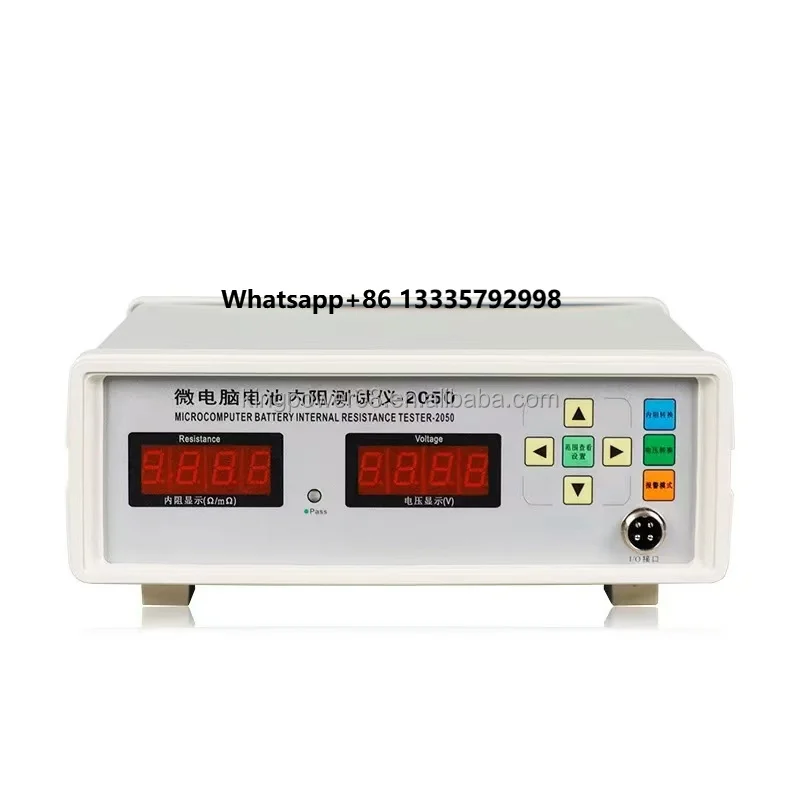

2024 New Car Lithium Ion Battery Manual IR Tester Analyzer Motorcycle Battery Tester with LCD Display