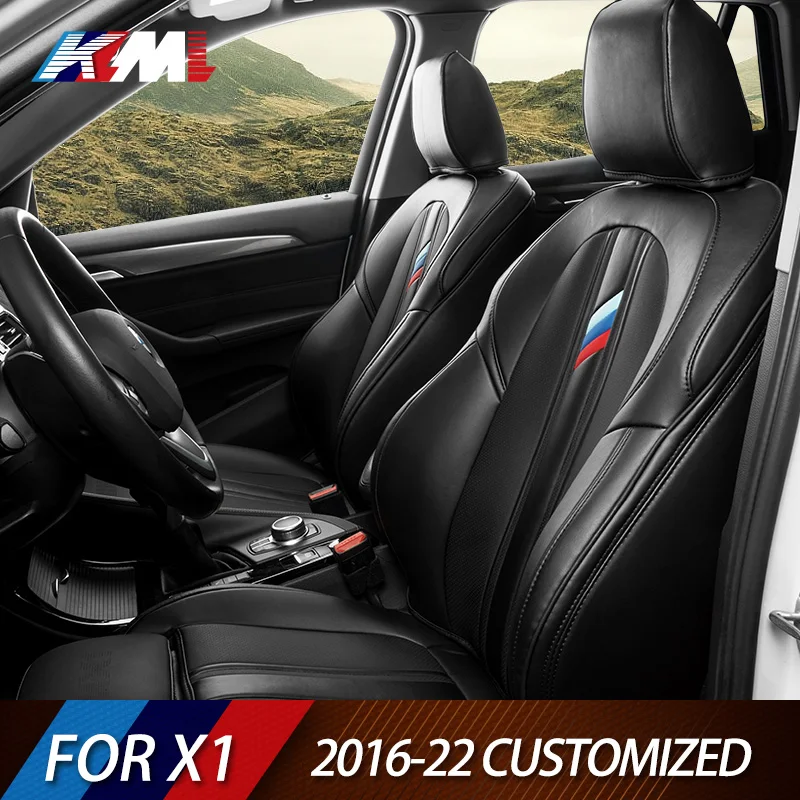 

For BMW X1 2010- 2024 New Car Accessories Seat Cover Wholesale Waterproof Leather Auto Protector Styling Customized