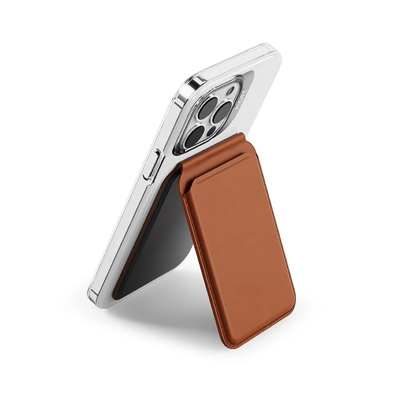 

Magsafe magnetic suction shaft card bag bracket, multi-angle multi-function mobile phone holder card bag