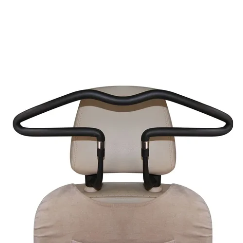 Imagen 2 del producto Perchas universales suaves para abrigos de coche, 450x250mm, reposacabezas para asiento trasero, percha para ropa, chaquetas, soporte para trajes, estante, suministros para automóviles