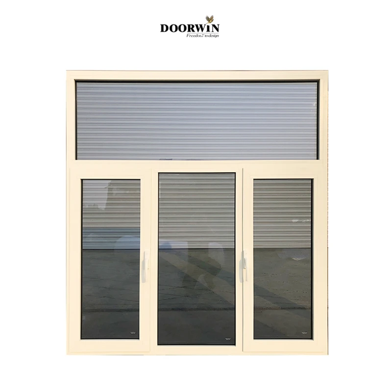 

Wholesaler Thermal Break Aluminum Sound Proof Heat Insulation Double Glazed Tempered Fill With LOW-E Glass Window