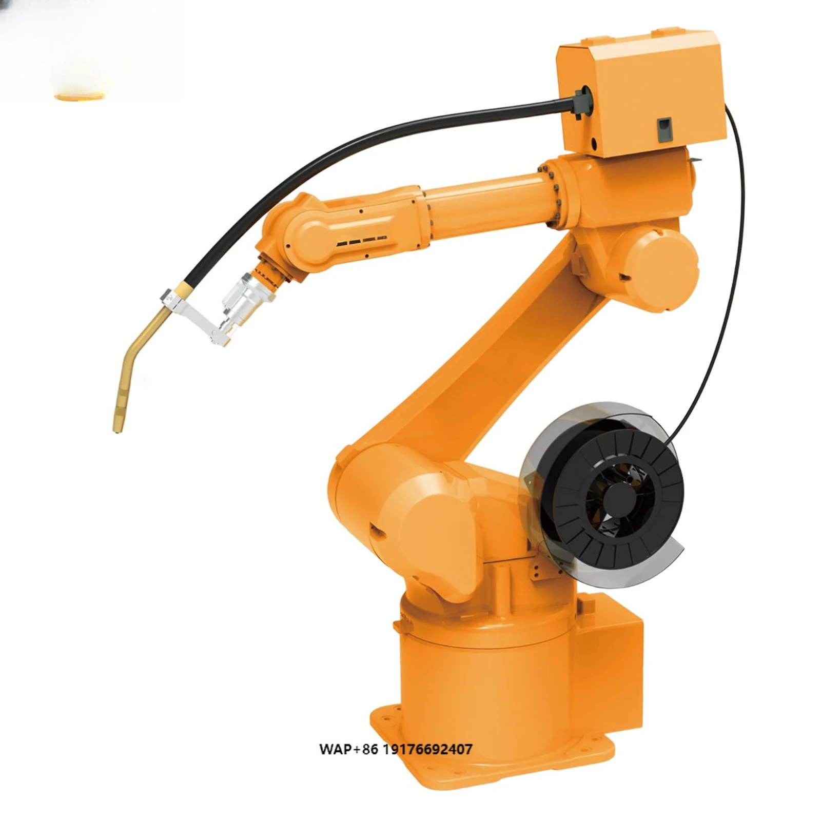 High-Speed 6 Axis CNC Welding Robot Arm High-Tech Precision Equipment Precision Positioner Core Gearbox Motor Components