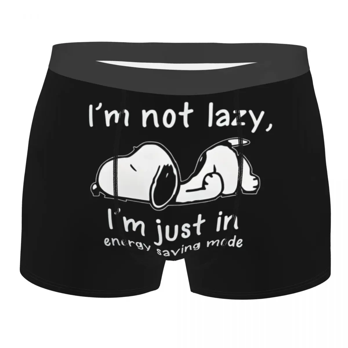 

Custom Cool Cute Cartoon Snoopy Boxers Shorts Panties Male Underpants Comfortable Briefs Underwear