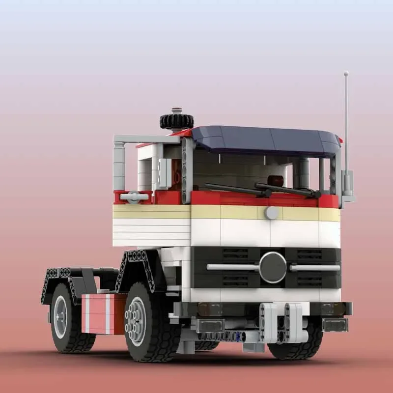 Building Blocks 1624 Transport Truck Front and Cargo Truck Set Building Blocks MOC-160444 1016pcs Assembly Blocks Christmas Gift