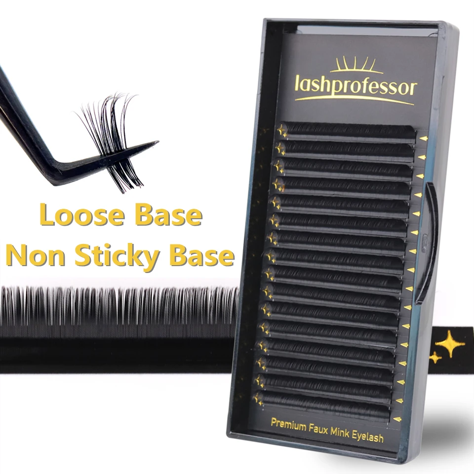 

Lashprofessor NEW 16row 0.03 0.05 0.07 Russian Volume Eyelashes Extension Soft Individual Loose Base Easy to Pick Fluffy Eyelash