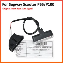 Original Front Rear Turn Signal Lamp For Segway Ninebot P65 P100 Kickscooter Electric Scooter Front Left Right Turn Light