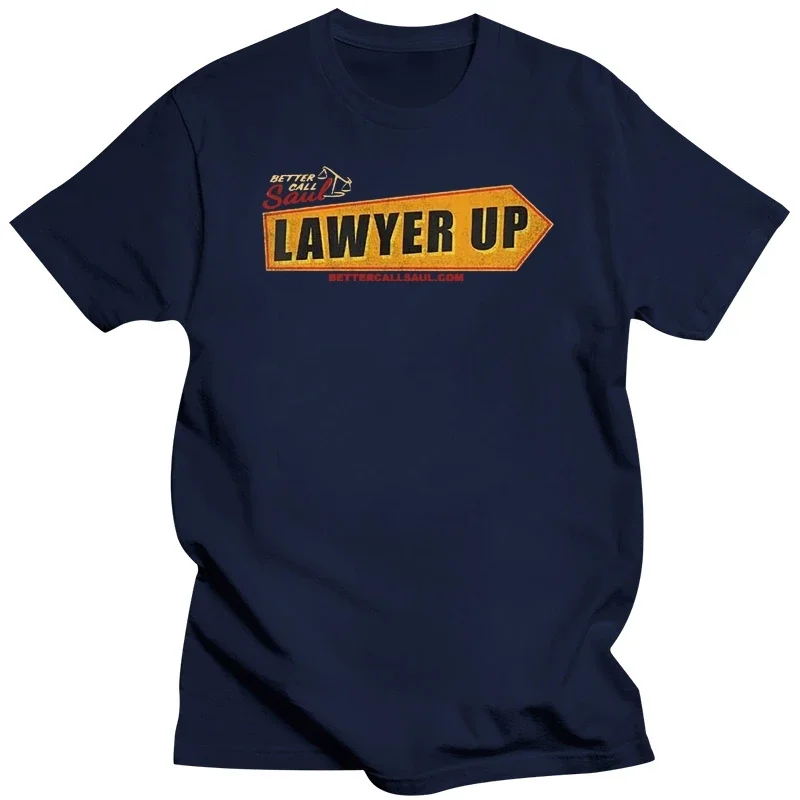 Better Call Saul Harajuku Streetwear Shirt Men Lawyer Up T Shirt Nwt Licensed Official