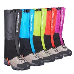 Polainas de perna de neve impermeáveis, Caminhadas Boot Legging Shoes, Warmer Shoe Cover, Camping ao ar livre turístico, Trekking, Escalada, Caça