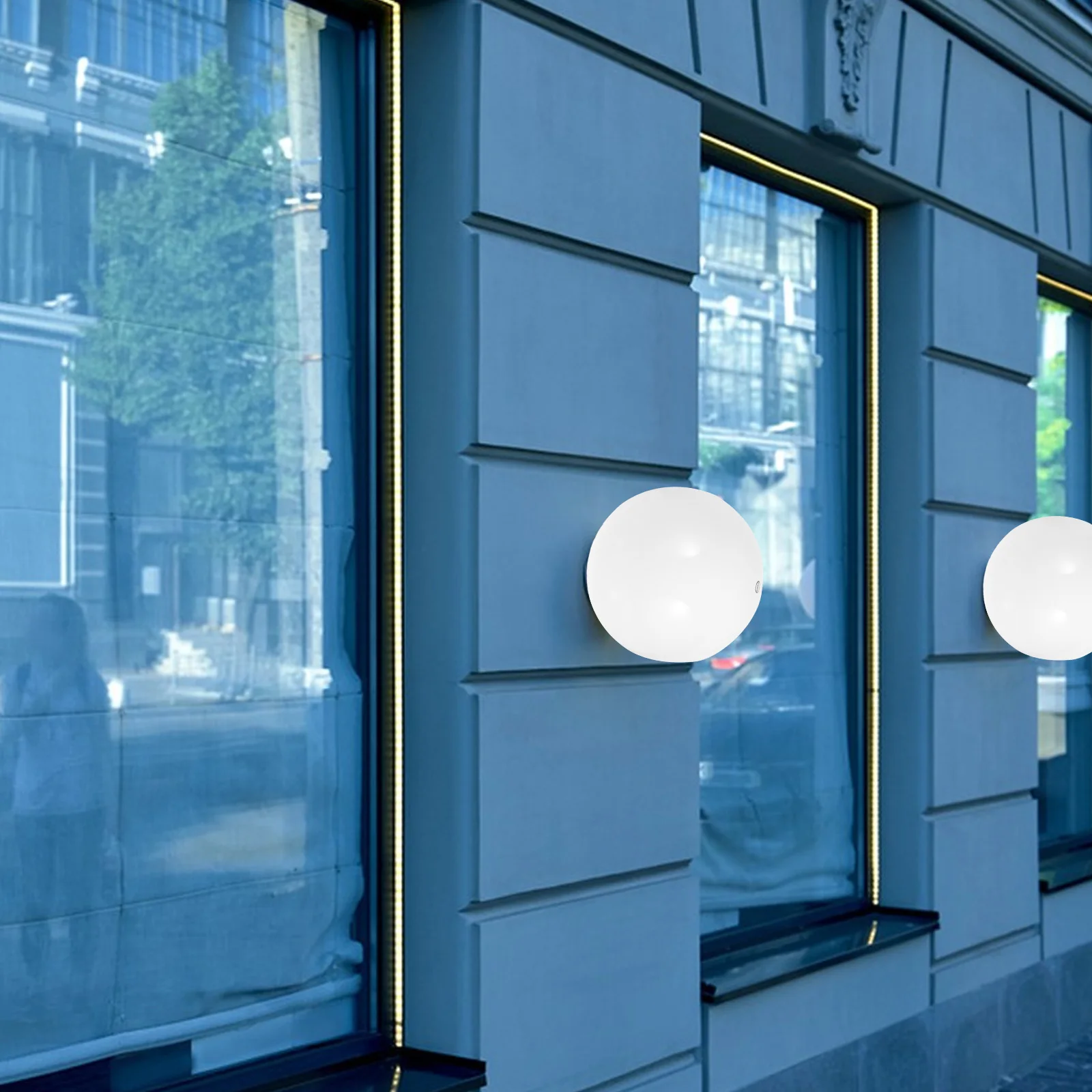 

Acrylic Spherical Lampshade 30CM Diameter 12 5CM Base Outdoor Cover Home Hotel Decoration Protective Ball Light Shades
