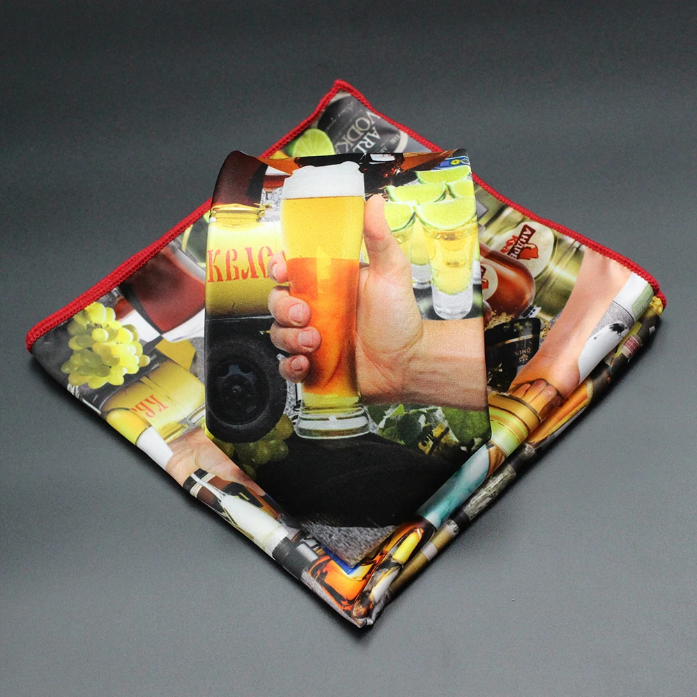 Bedruckte Krawatten im amerikanischen Western-Stil, handgefertigt, für Männer und Frauen, lässig, 7 cm, tägliche Krawatten, französische romantische Krawatte