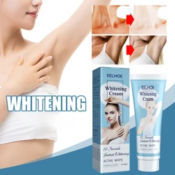 Women Armpit Whitening Cream Legs Knees Private Parts Dark spot remove melanin White Body Lotion Concealer Brightening Skin Care