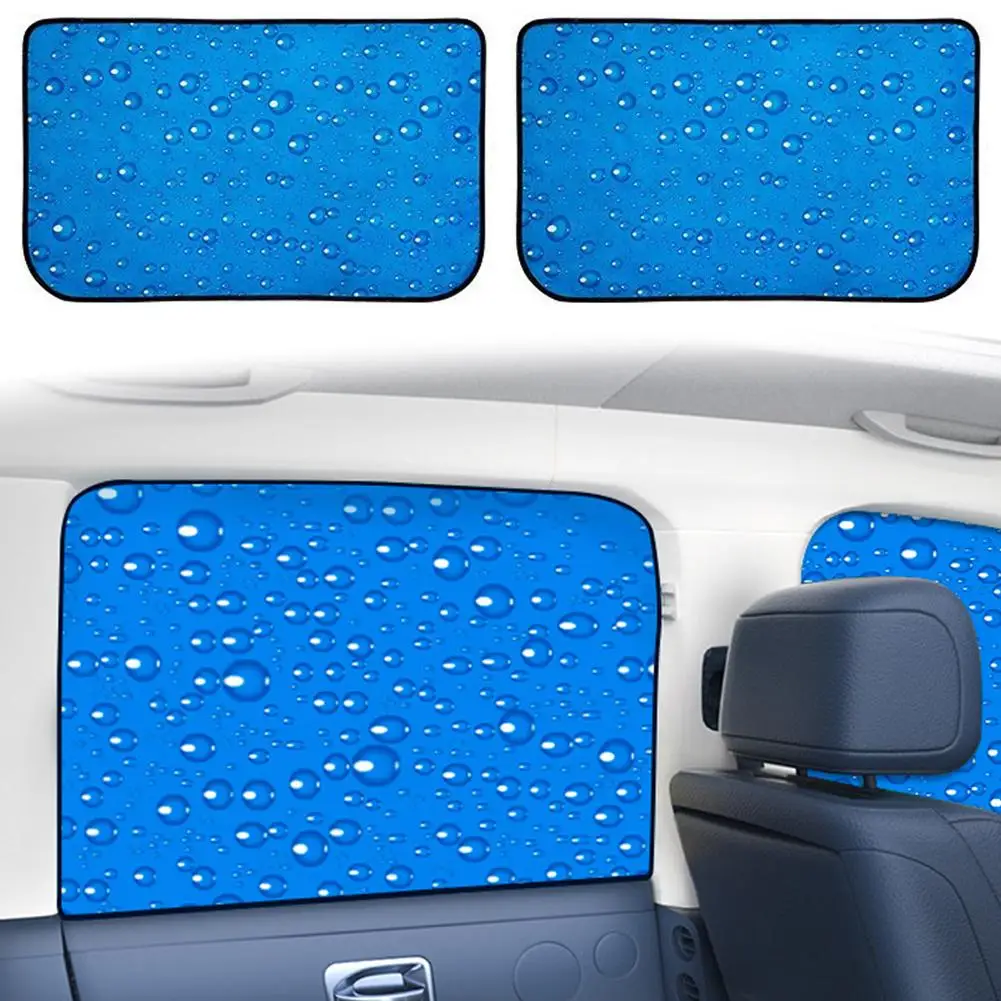 

Магнитное автомобильное заднее освещение, аксессуары для защиты от синей воды, УФ автомобильный узор, Универсальный козырек, окошко для автомобиля B0D1