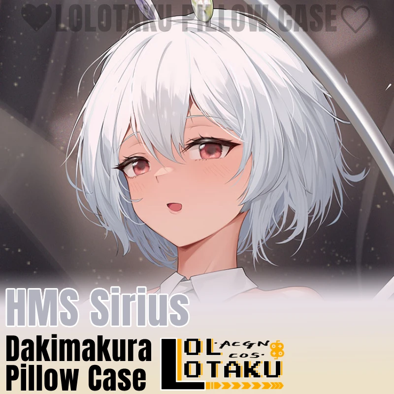 

HMS Sirius Dakimakura Azur Lane Game Hugging Pillow Case Otaku Full Body Pillow Cover Cushion Case Home Bedding Decor Otaku Gift