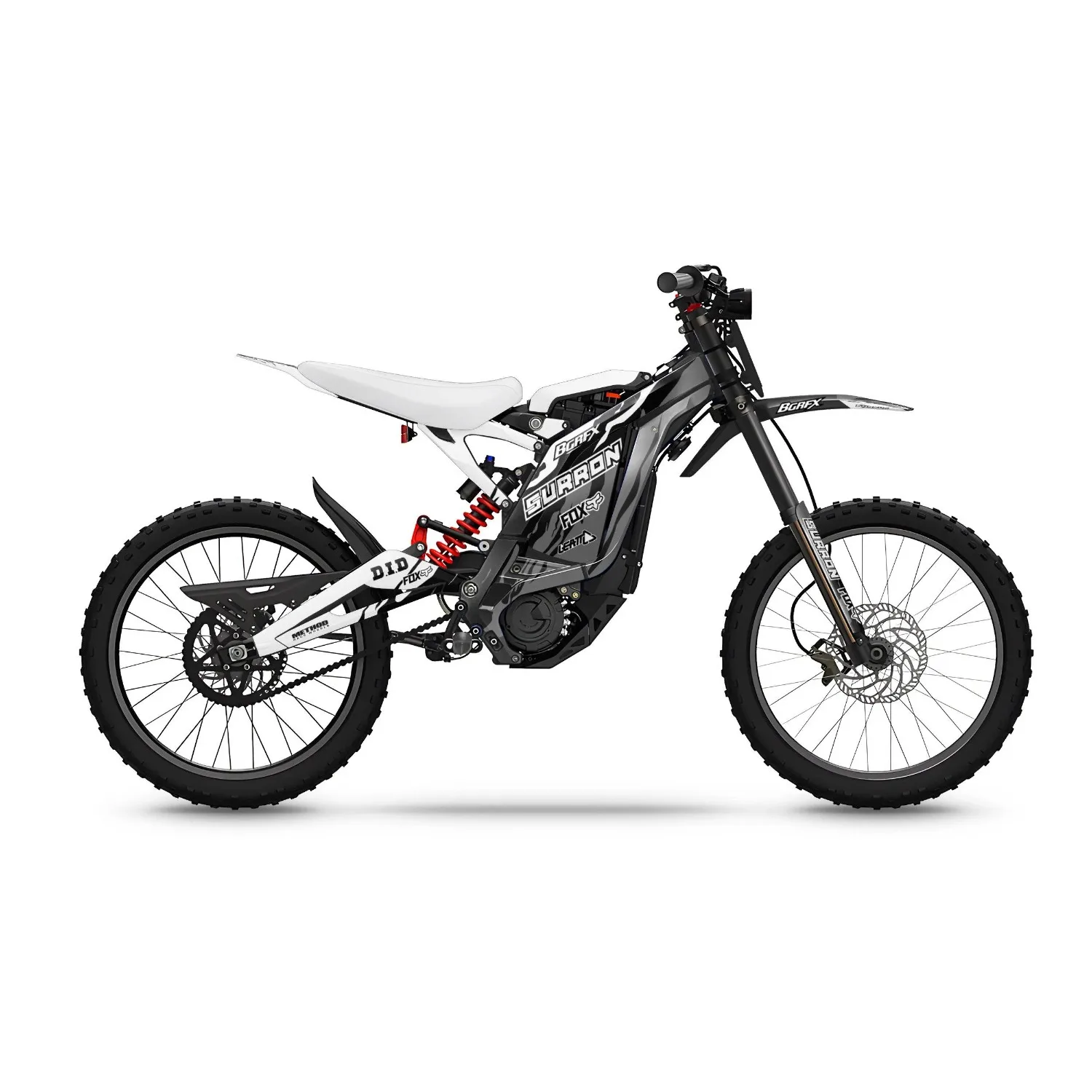 Motorcycle Body Fairing Sticker Decal Protective  eBike eMoto Full Graphic Kit For Surron Light Bee X  Design -48