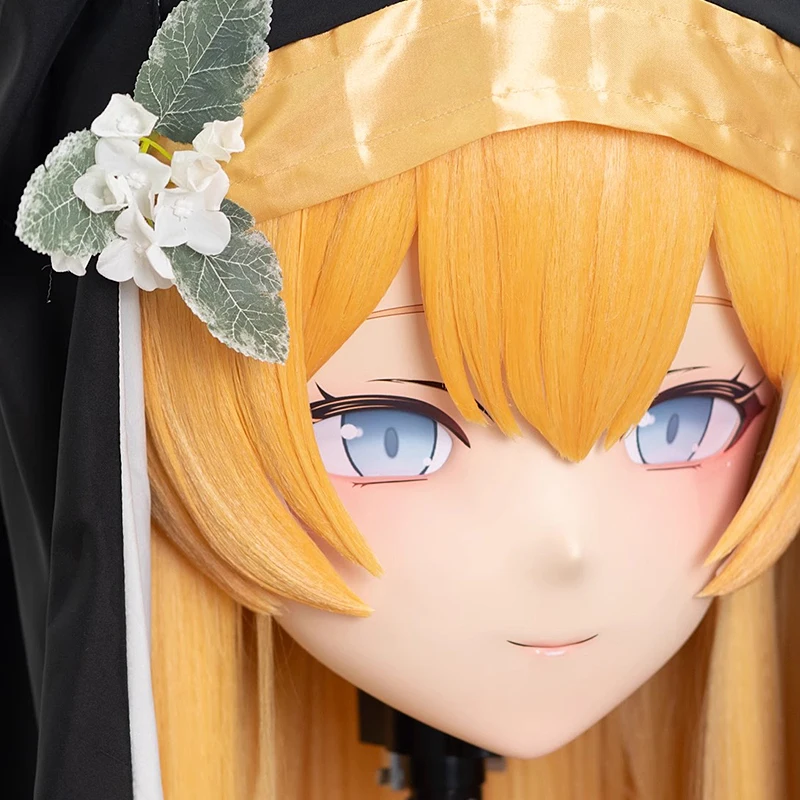 Customize Full Head Resin Cartoon Cosplay BJD Masks Japanese Character Anime Role Play Crossdress Kigurumi Masks
