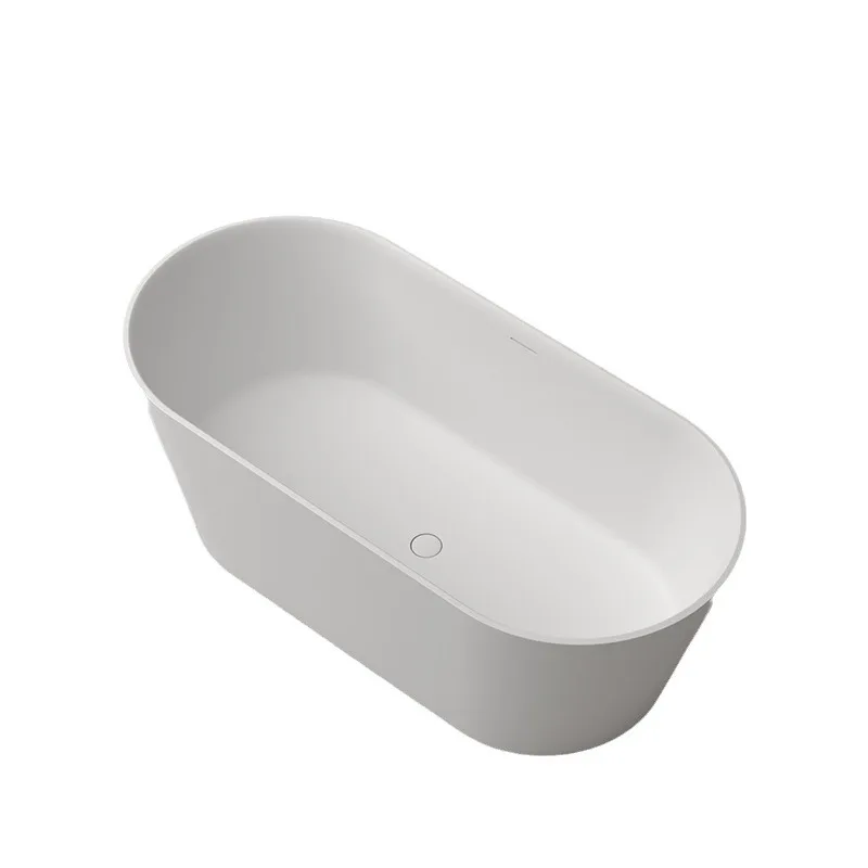 

Artificial stone bathtub Household small apartment B & B bathtub Antibacterial bath bathtub