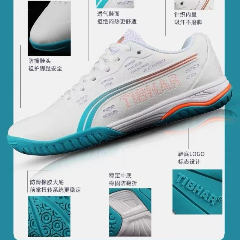 Professionele Tafeltennisschoenen Mannen Vrouwen Antislip Sportschoen Unisex Topkwaliteit Badminton Training Koppels Hofschoen