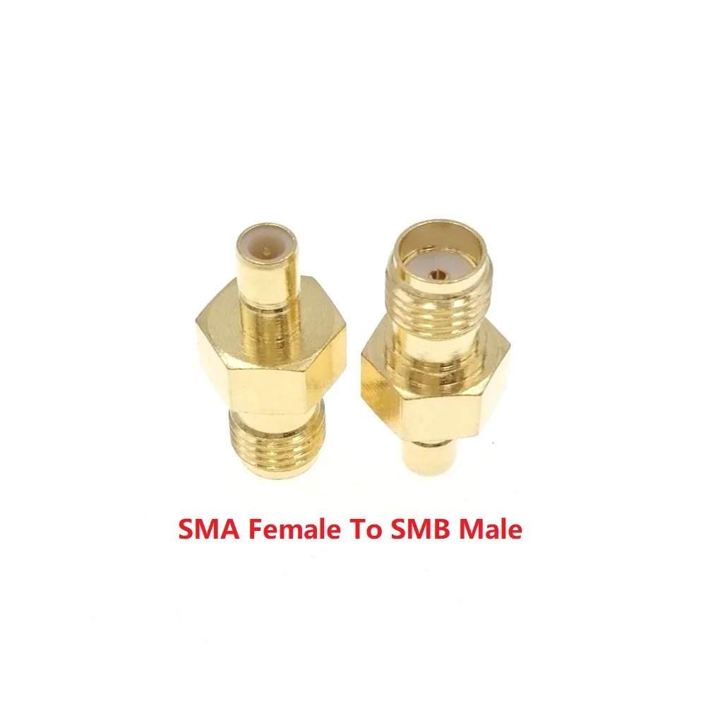 Smb Vrouwelijke Mannelijke Fakra Crimp Pcb Soldeer Mount Voor Rg316 Rg174 Rf Coaxiale Connector Adapter