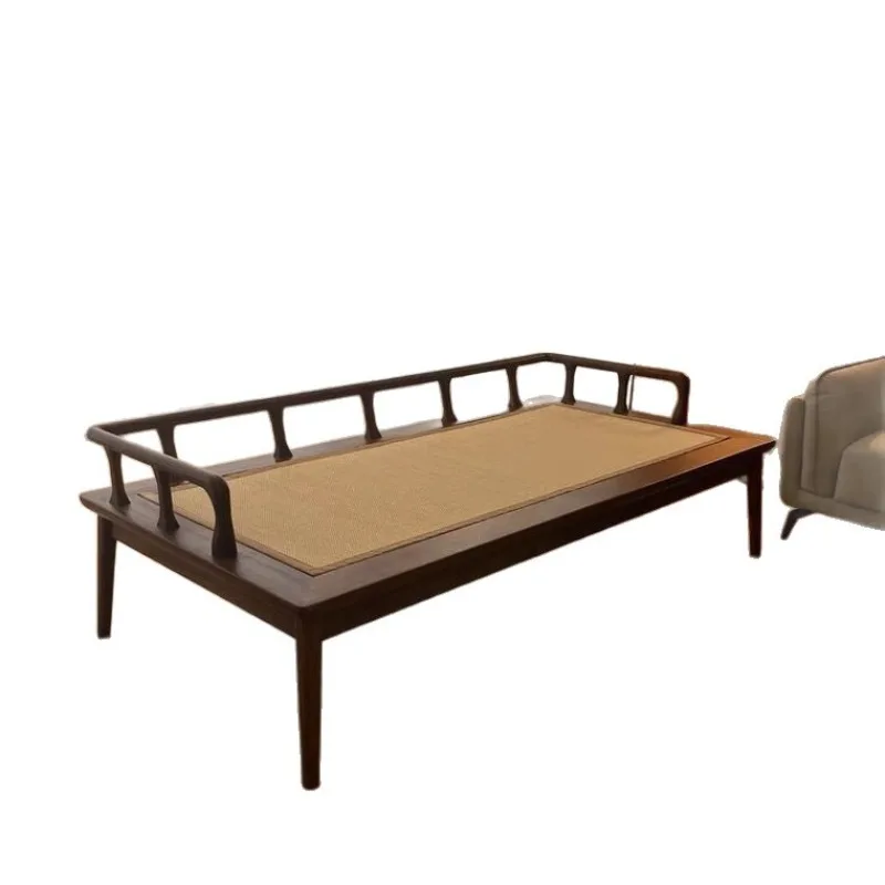 

Arhat bed modern simple elm concubine Zen sofa living room bed