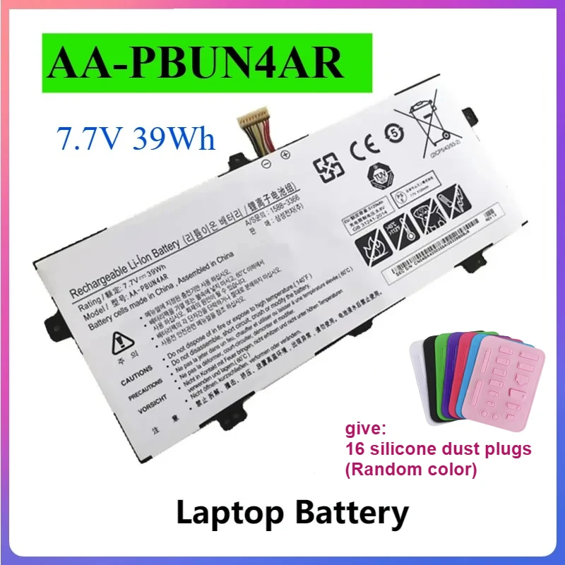 

Laptop Battery AA-PBUN4AR High-Capacity for Samsung NP900X5L 940X3L NT900X5P NT900X5L NP940X3LK01US 7.7V 39Wh