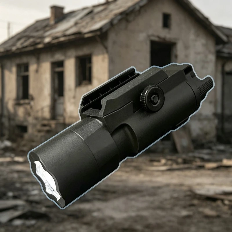 Space‑Saving Compact Comfort Grip Flashlight Easy‑to‑Operate Simulation Toy Decorative Parts