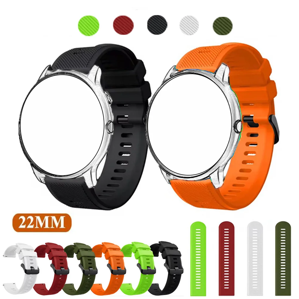 Uhr Strap Für Garmin Forerunner 970 965 745 570 Band 22mm Für Vivoactive 4 Venu 4 2 3 silikon Armband Armband Zubehör