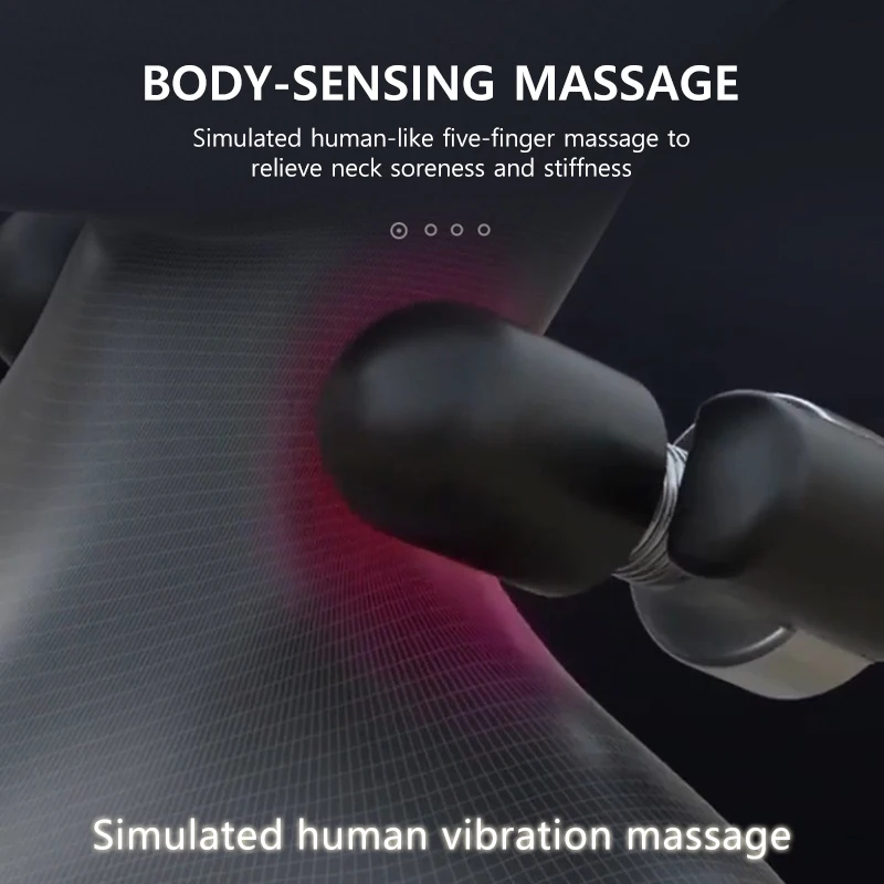 Car Headrest Lumbar Support Ice - Feeling Fabric Reactive Dyeing Memory Foam 4D Surround Support Body - Sensing Massage Pillow