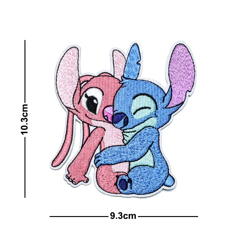 Disney\'s new product, Stitch embroidery, iron on patch, children\'s clothing patches, brand patches for clothing anime patch