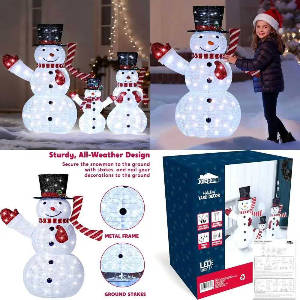 Pre-Lit Led Cool Wh… - image