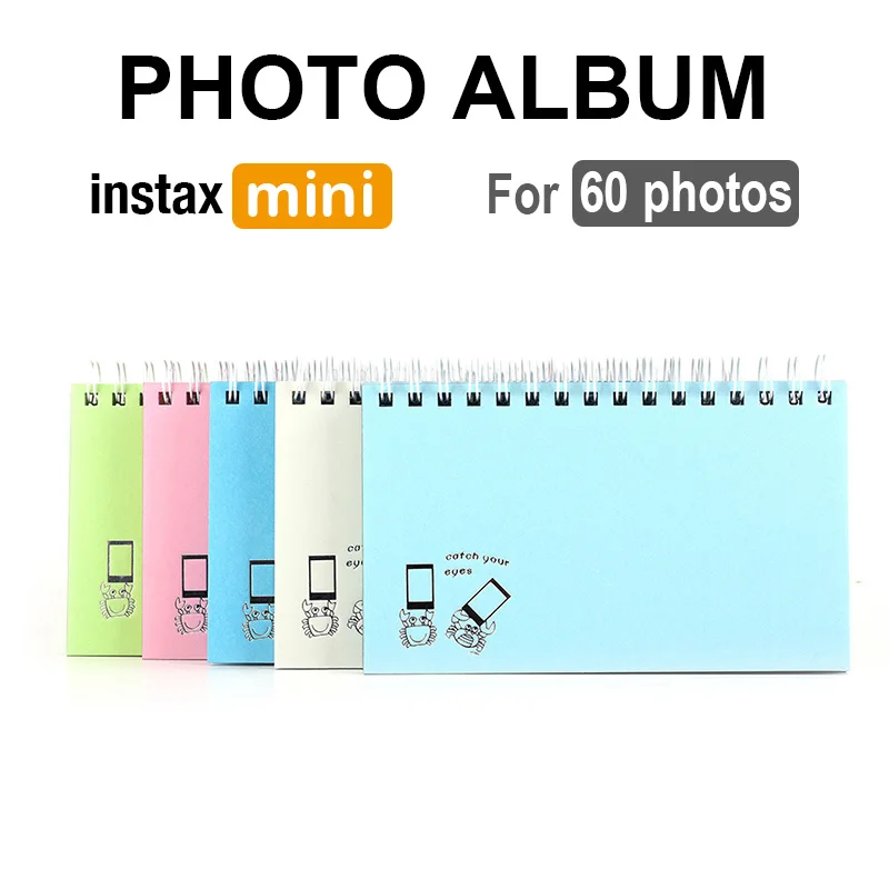 

Desktop Photo Album with 60 Pockets for Instax Mini Film CAC22