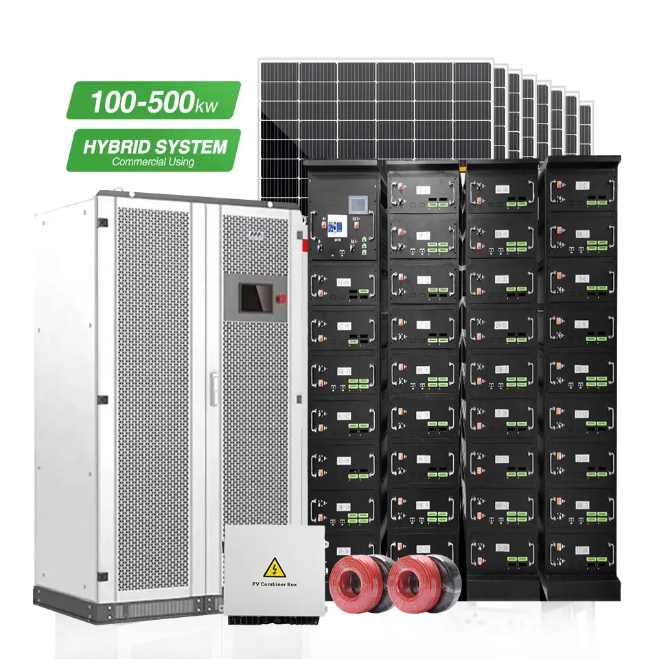 20kw 30kw 50kw 80kw 100kw Server Rack 100kw Whole House Solar Battery 380v Lithium Ion Batterie Solaire 100kwh