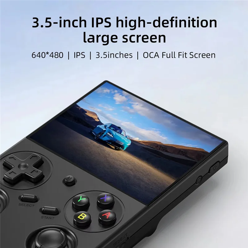 

A16Q-Handheld Retro Game Console 3.5 Inch IPS Screen Linux System Built-In 64G TF Card 5000 Games Support 5G Wifi