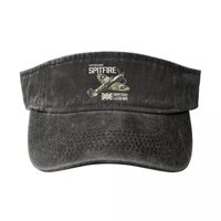 Fighter Aircraft RAF Plane WW2 Aeroplane British Legend Baseball Caps Outdoor Sun Hats Empty Top Cotton Golf Hat